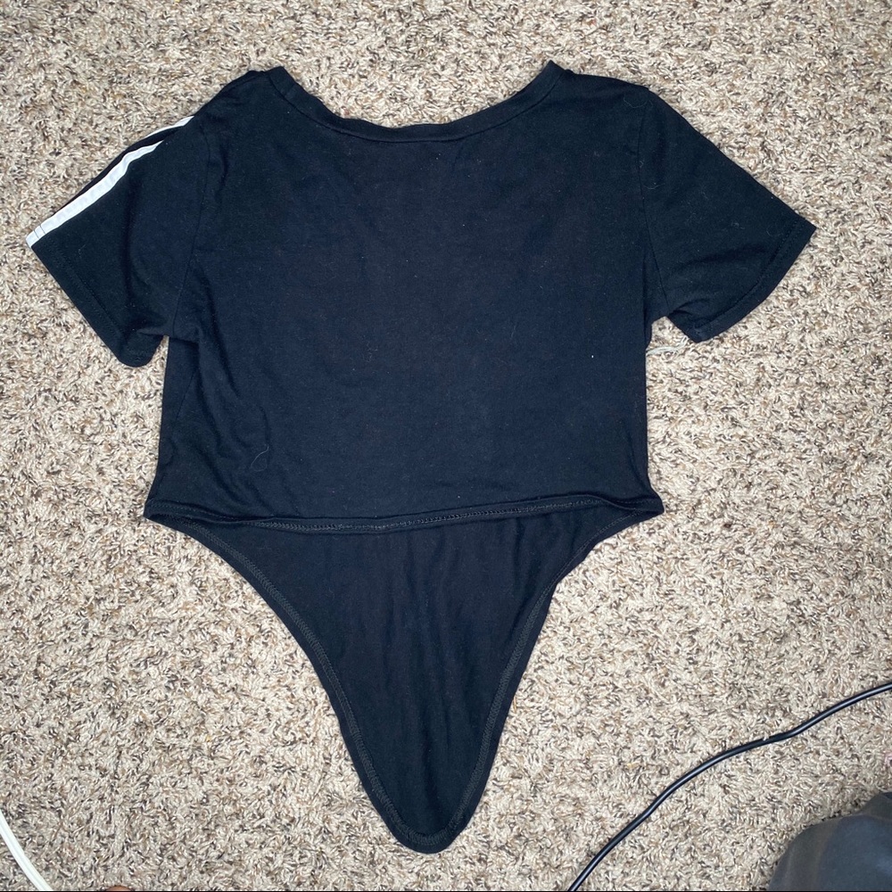 Black Crop Shirt
